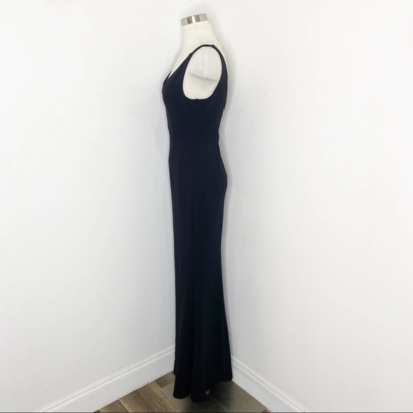 Lulus Melora Black Sleeveless V-Neck Maxi Dress Evening Formal - Picture 8 of 12